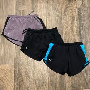 Bundle 3 Under Armour Shorts